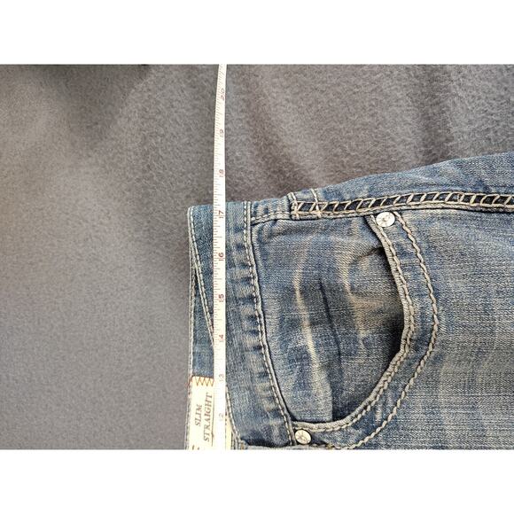 TK Axle Jeans Slim Straight Size 32x30 Western Cowboy Rodeo Ranch Outdoors - Picture 9 of 11